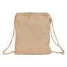 Sac à dos serré par des ficelles Safta Beige