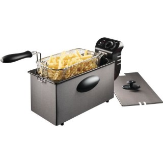 Bestron Friteuse a huile avec technologie zone froide, 3,5 litres, Ave