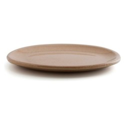 Plateau Anaflor Faïence Céramique Beige (33 x 25 cm)