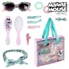 Trousse de Toilette avec Accessoires Minnie Mouse CD-25-1646 Multicomposition 32 x 22 x 6 cm (17 pcs)