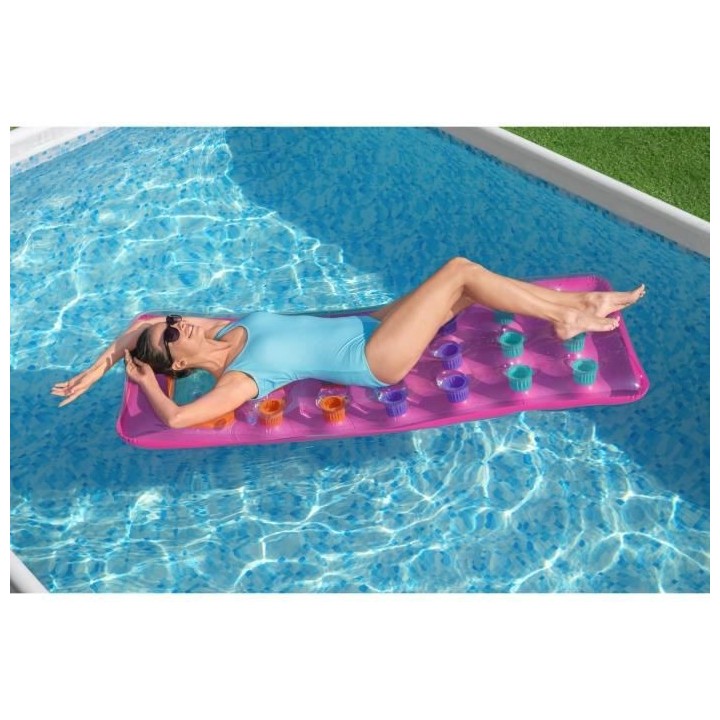 Kit Piscine hors sol tubulaire BESTWAY Power Steel - 640 x 274 x 132 c