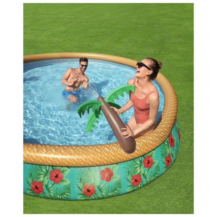 Kit Piscine hors sol autoportante BESTWAY - Fast Set - 457 x 84 cm - R