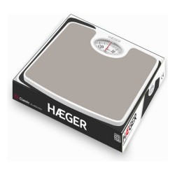 Pèse Personne Analogique Haeger Noir/Blanc 130 KG