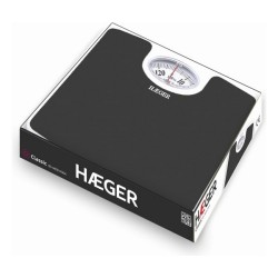 Pèse Personne Analogique Haeger Noir/Blanc 130 KG