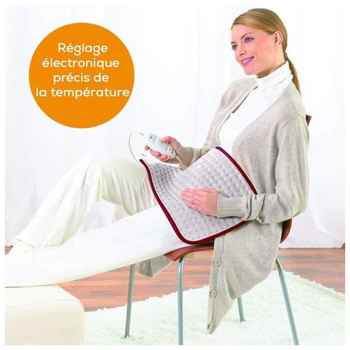 BEURER HK comfort - Coussin chauffant - Surface douce, chauffe rapide