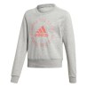 Sweat-shirt Enfant Adidas G BOLD CREW 0070 Gris