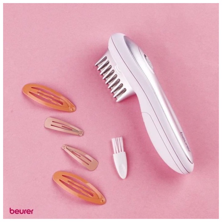 BEURER HT 15 - Peigne anti-poux : élimine les poux et les lentes sans