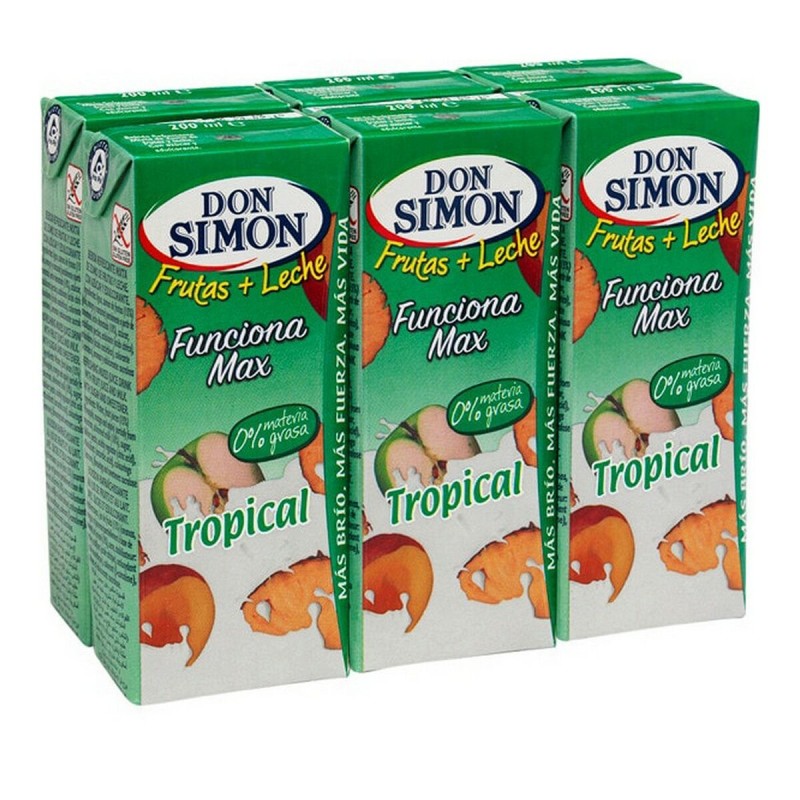 Boisson lactée Don Simon Tropical (6 x 200 ml)