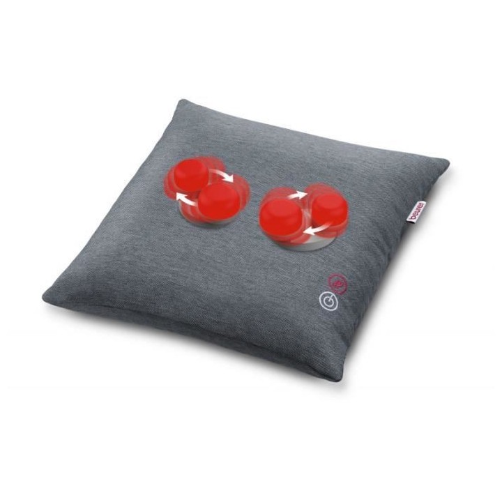 Beurer Coussin de massage Shiatsu MG 135 18W Gris