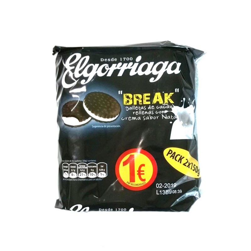 Biscuits El Gorriaga Break Crème (150 g)