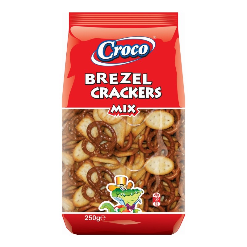 Biscuits Croco Brezel & Crakers (250 g)