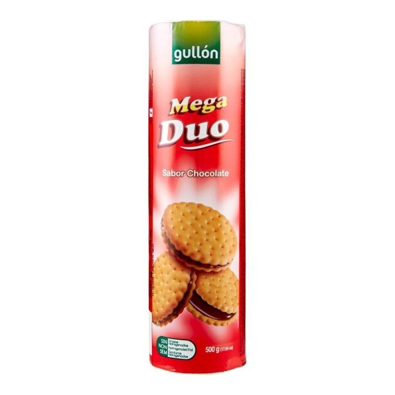 Biscuits Gullón Sandwich Mega Duo (500 g)