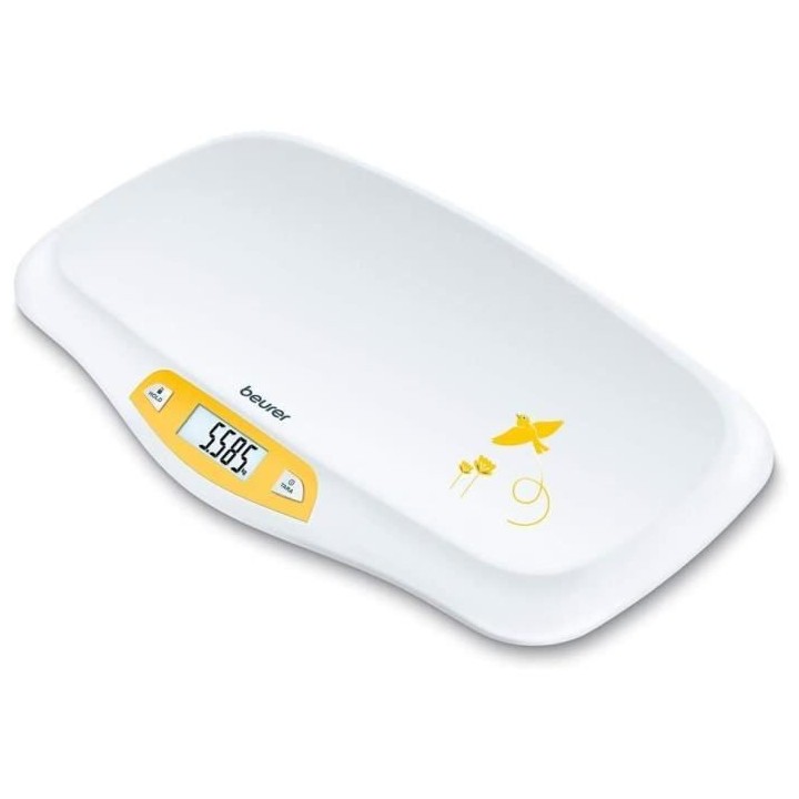 BEURER BY 80 - Pese-bébé - Fonction de stabilisation automatique