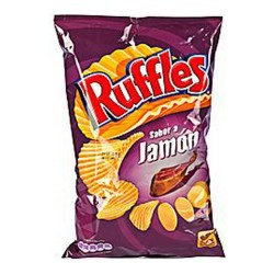 Frites Ruffles Jambon (150 g)