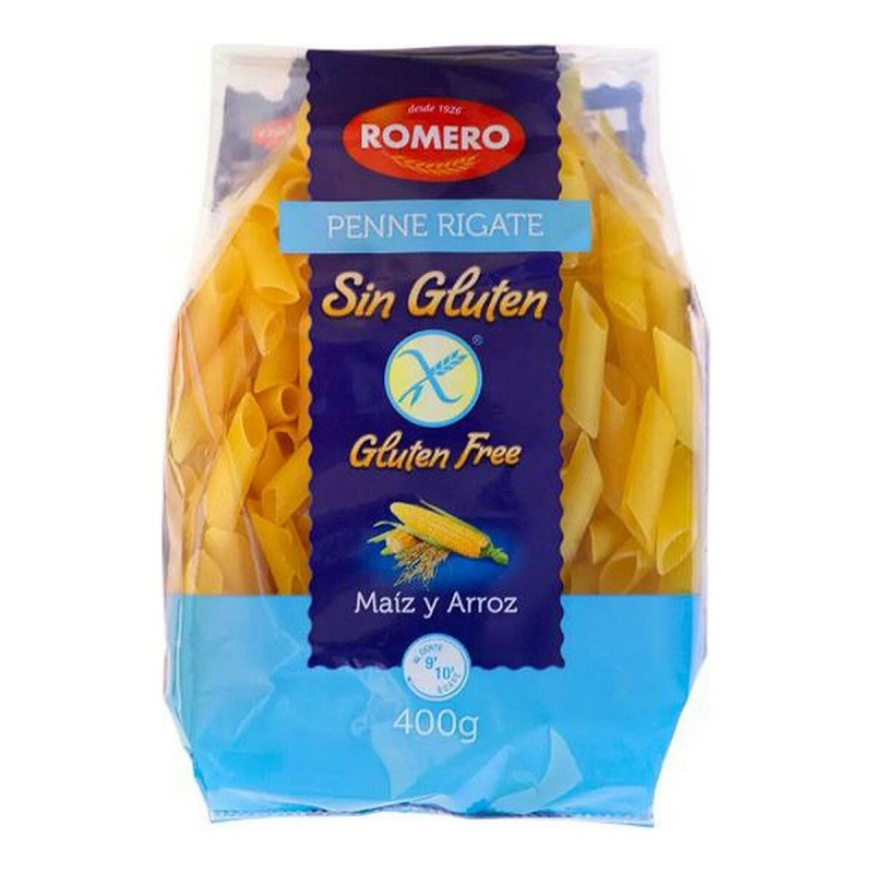 Macarons Romero Penne Rigate Maïs Riz (400 g)