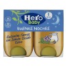 Pot pour bébé Hero Buenas Noches Jambon Pois (2 x 190 gr)