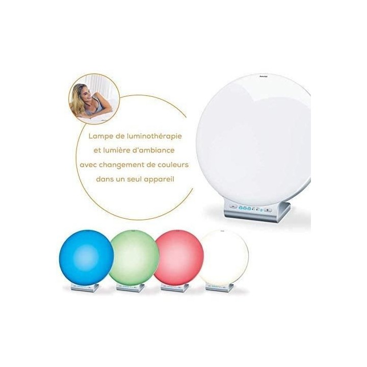 BEURER TL 100 - Lampe de luminothérapie connectée - Fonction de chan