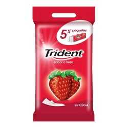 Chewing gum Trident Fraise...