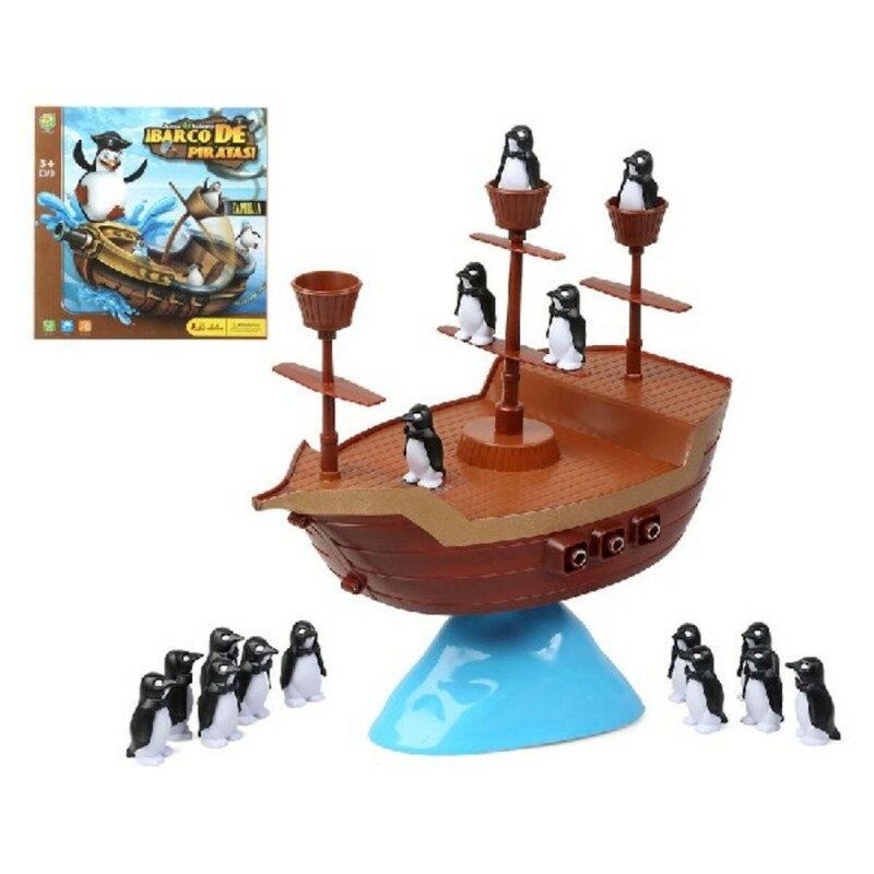 Jouet Educatif Pirate ship Marron (26 x 26 cm)