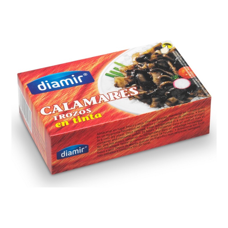 Calamars dans leur encre Diamir (110 g)