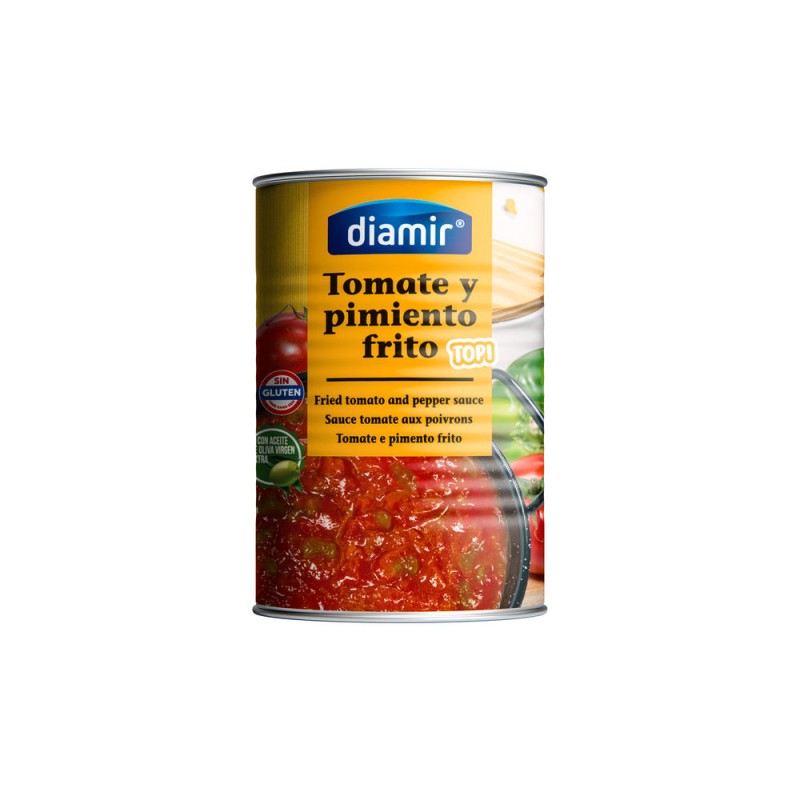 Tomate frite Diamir Poivrons (400 g)