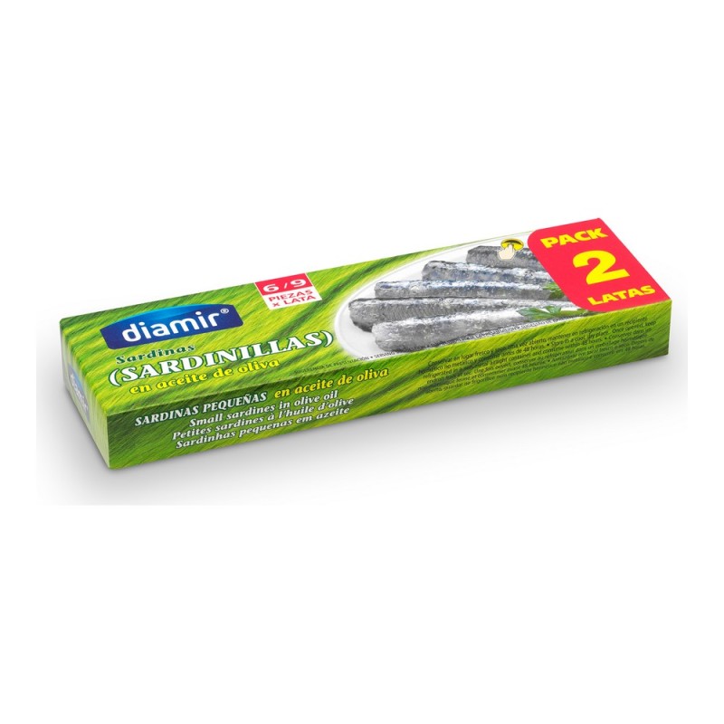 Sardines à l'huile Diamir (2 x 90 g)