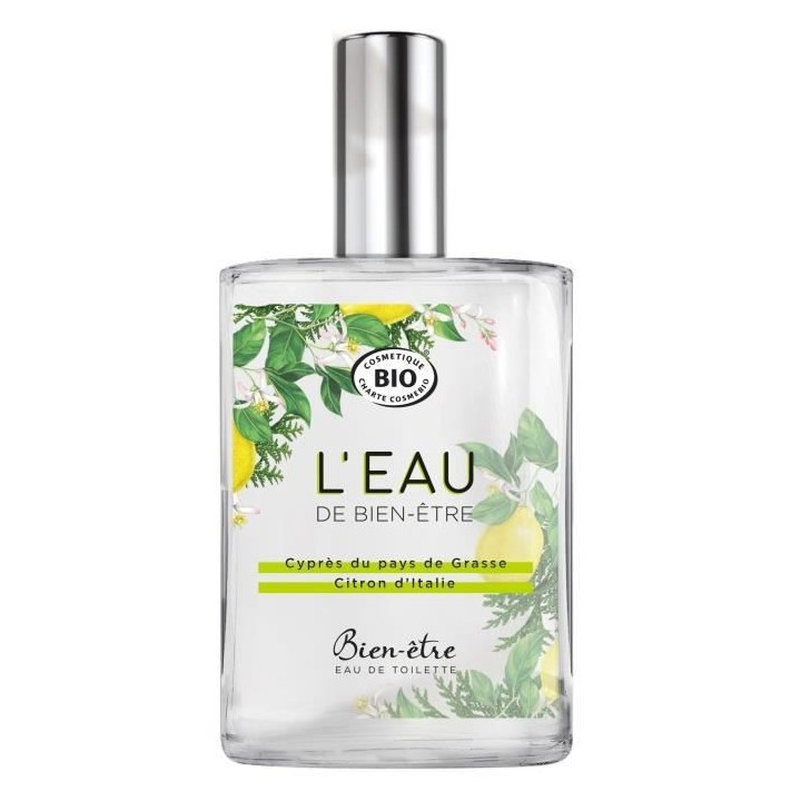 Eau de toilette L'Eau de BIEN ETRE - Citron d'Italie et Cypres du Pays