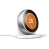 GOOGLE - Thermostat - Nest Learning Thermostat Stainless Steel