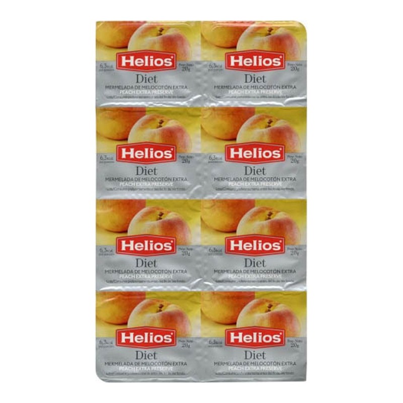 Marmelade Helios Diet Pêche (8 uds)