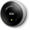 GOOGLE - Thermostat - Nest Learning Thermostat Stainless Steel