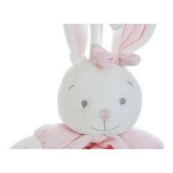 Jouet Peluche DKD Home Decor Rose Bleu ciel Musical Lapin 19 x 8 x 27 cm (2 Unités) (2 pcs)