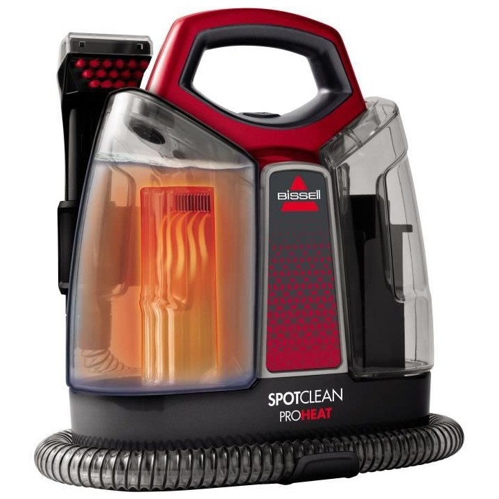 BISSELL 36988 Spotclean Pro Heat - Nettoyeur sol a eau portatif - 2 r