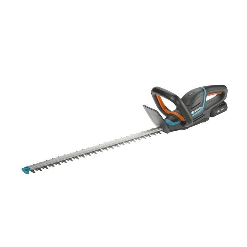 Taille-haies a batterie GARDENA - ComfortCut 60/18V - 18V - 60 cm (Livré avec batterie Li-ion 2,5Ah + chargeur)