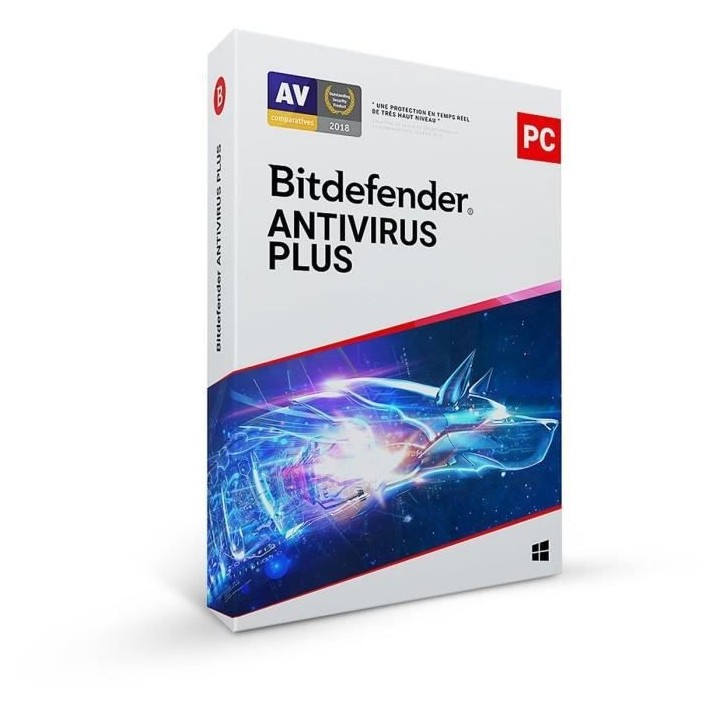 Bitdefender Antivirus Plus 2022 - 3 PC – 2 ans