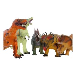 Dinosaure DKD Home Decor Moelleux Enfant (6 Pièces)