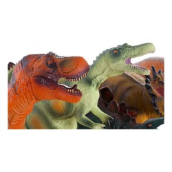 Dinosaure DKD Home Decor Moelleux Enfant (6 Pièces)