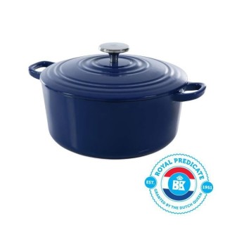 BK Cookware H6074.528 BK Bourgogne Cocotte en Fonte - Ronde - 28 cm -