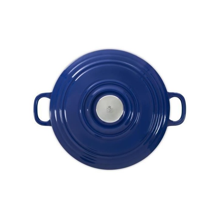 BK Cookware H6074.528 BK Bourgogne Cocotte en Fonte - Ronde - 28 cm -