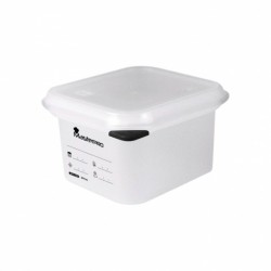 Boîte à lunch Masterpro Transparent Plastique polypropylène