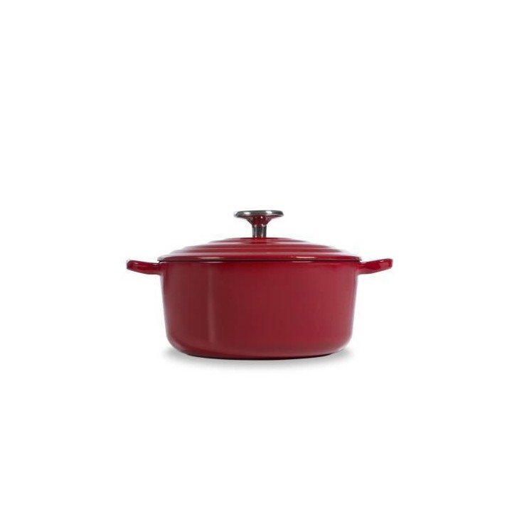 BK Cookware H6072.520 BK Bourgogne Cocotte en Fonte - Ronde - 20 cm -