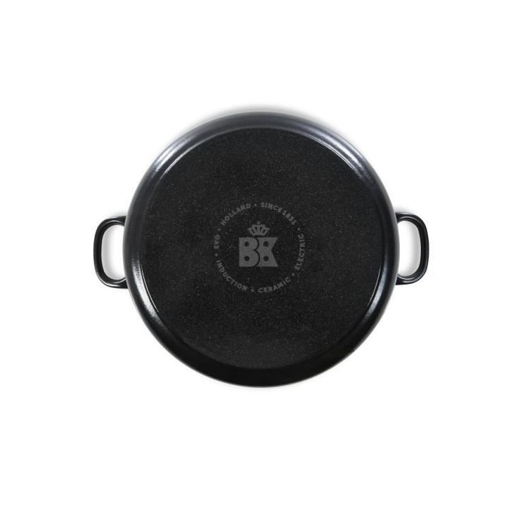 BK Cookware H6079.528 BK Bourgogne Cocotte en Fonte - Ronde - 28 cm -