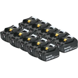 MAKITA Pack de 10 batteries...