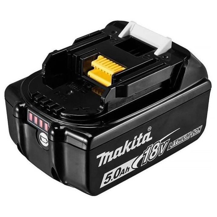 MAKITA Pack de 4 batteries BL1850B avec témoin de charge - 18 V 5Ah L