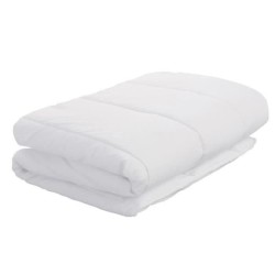 BLANREVE Couette légere en microfibre - 200 x 200 cm - Blanc