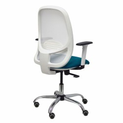 Chaise de Bureau Cilanco P&C 354CRRP Blanc Vert Vert/Bleu