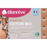 BLANREVE Couette tempérée Coton BIO - 300g/m² - 140x200cm