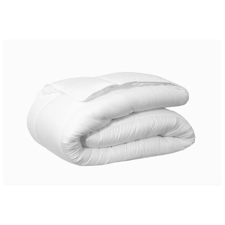 BLANREVE Couette tempérée Coton BIO - 300g/m² - 220x240cm