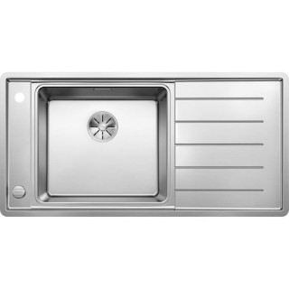 BLANCO Andano XL6S-IF - évier - Inox satiné - 1 cuve - égouttoir a