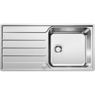 BLANCO Lemis XL 6S-IF - évier - Inox brossé - 1 grande cuve - égout