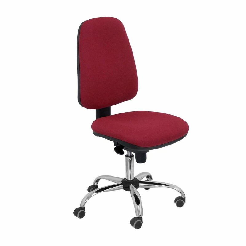 Chaise de Bureau Socovos sincro P&C BALI933 Rouge Bordeaux